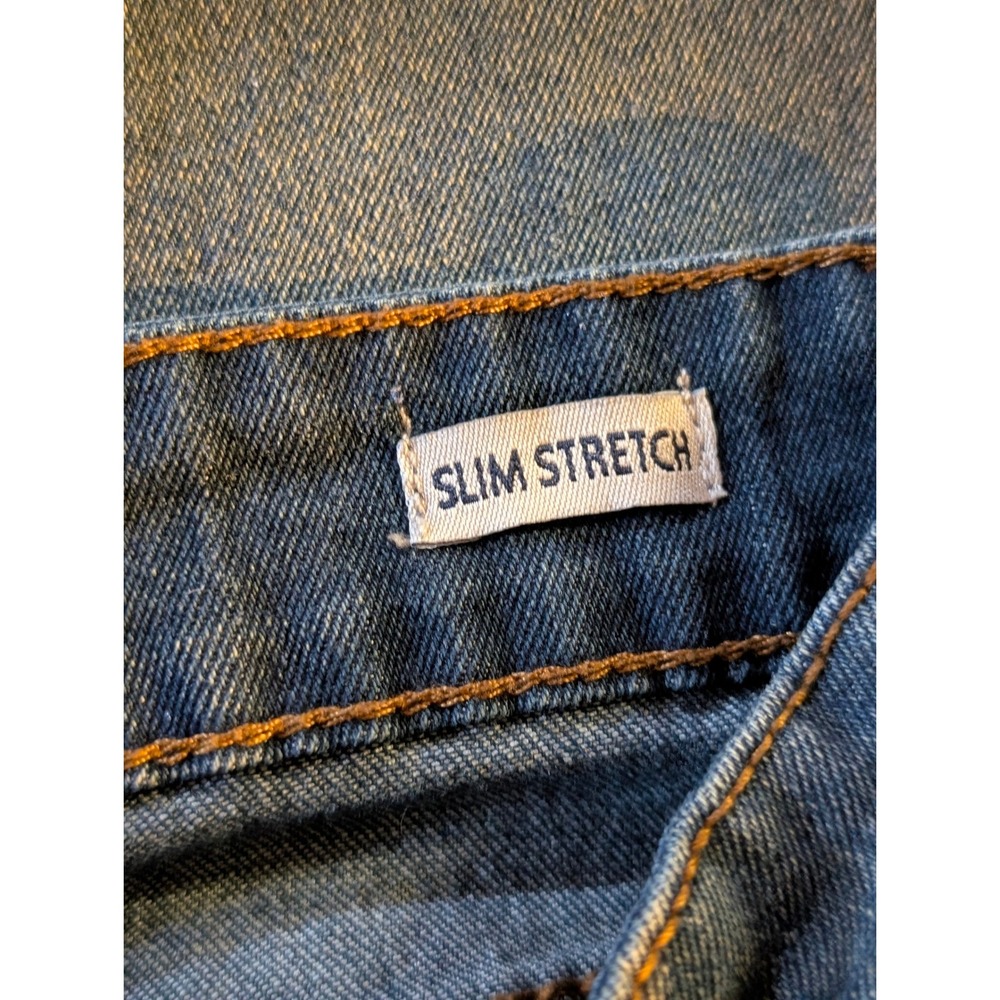 Hudson & Barrow NYC Mens Slim Stretch Denim Jean Shorts Size 30 Blue Cuffed - Picture 5 of 6